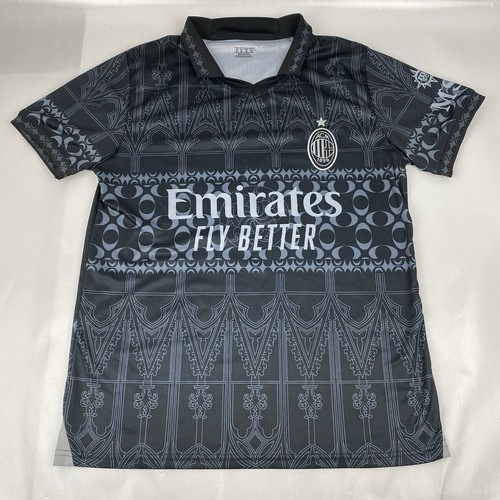 AC Milan Emirates Fly Better Medium Soccer Jersey ACM - Picture 1 of 9