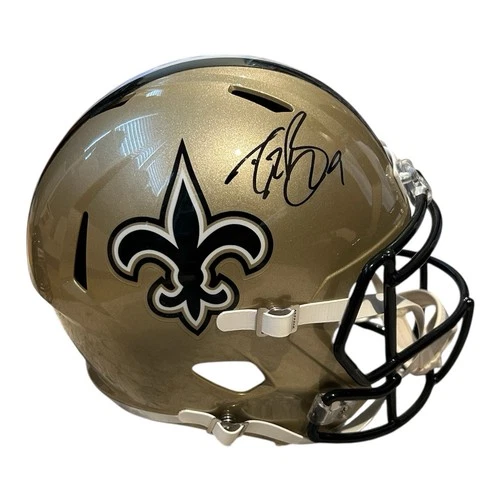 DREW BREES Signed Autographed Full Size New Orleans SAINTS Helmet JSA COA