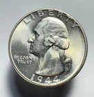 1944 S Washington Silver Quarter-1048
