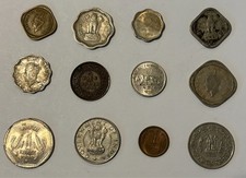 India Coin Collection 12 Different Coins Lot 452