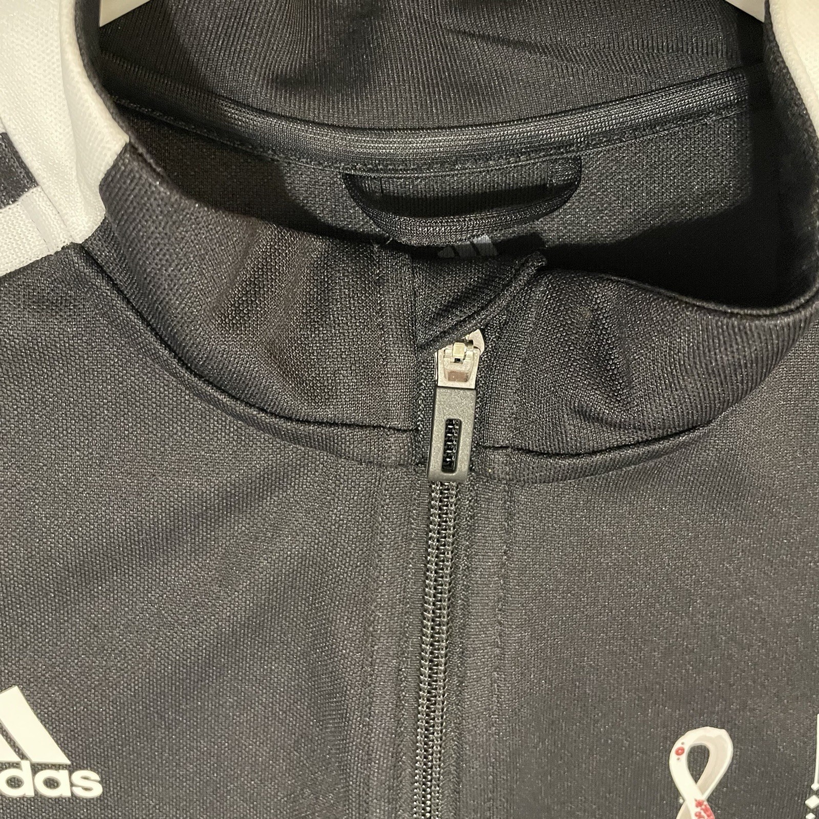 EUC Adidas Tiro FIFA World Cup Qatar 2022 Fox Sports Jacket Fits Men S / Women L image 6