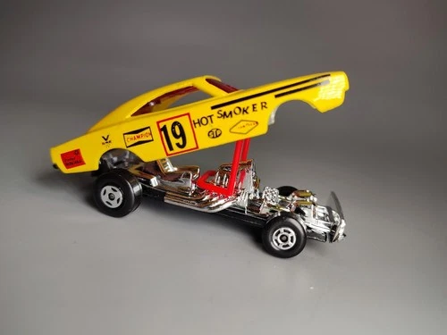 RARE MATCHBOX SUPERFAST HOT SMOKER Dragster Car Vintage 5 V Leaney England Dodge