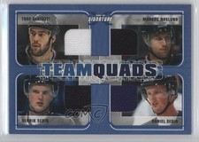 2002 ITG Be A Player Signature Series /10 Todd Bertuzzi Markus Naslund HOF 1vs
