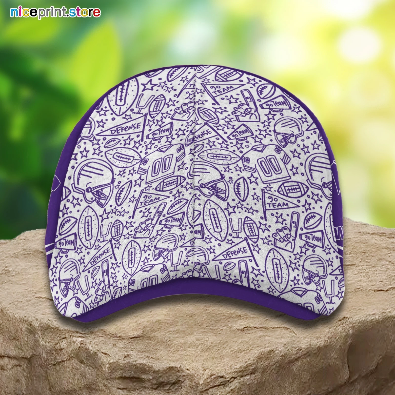 Kansas-State Team Wildcats Ivy Cap Titans Cap Flat Cap Driving Cap Golf Cap