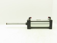 Pneumatic Air Cylinder 4" Bore 8" Stroke 250 PSI 9.75" Extended Rod