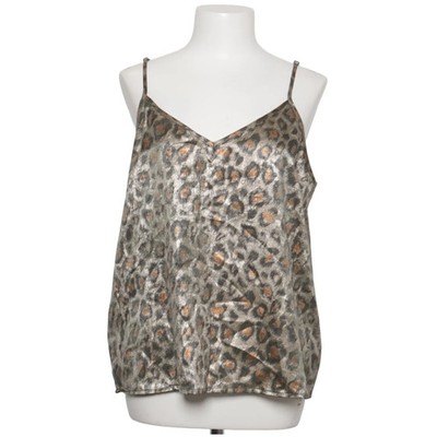 Promod, Tank­top, Größe: 42, Gold/Schwarz/Mehrfarbig, Recyceltes Polyester #WEC