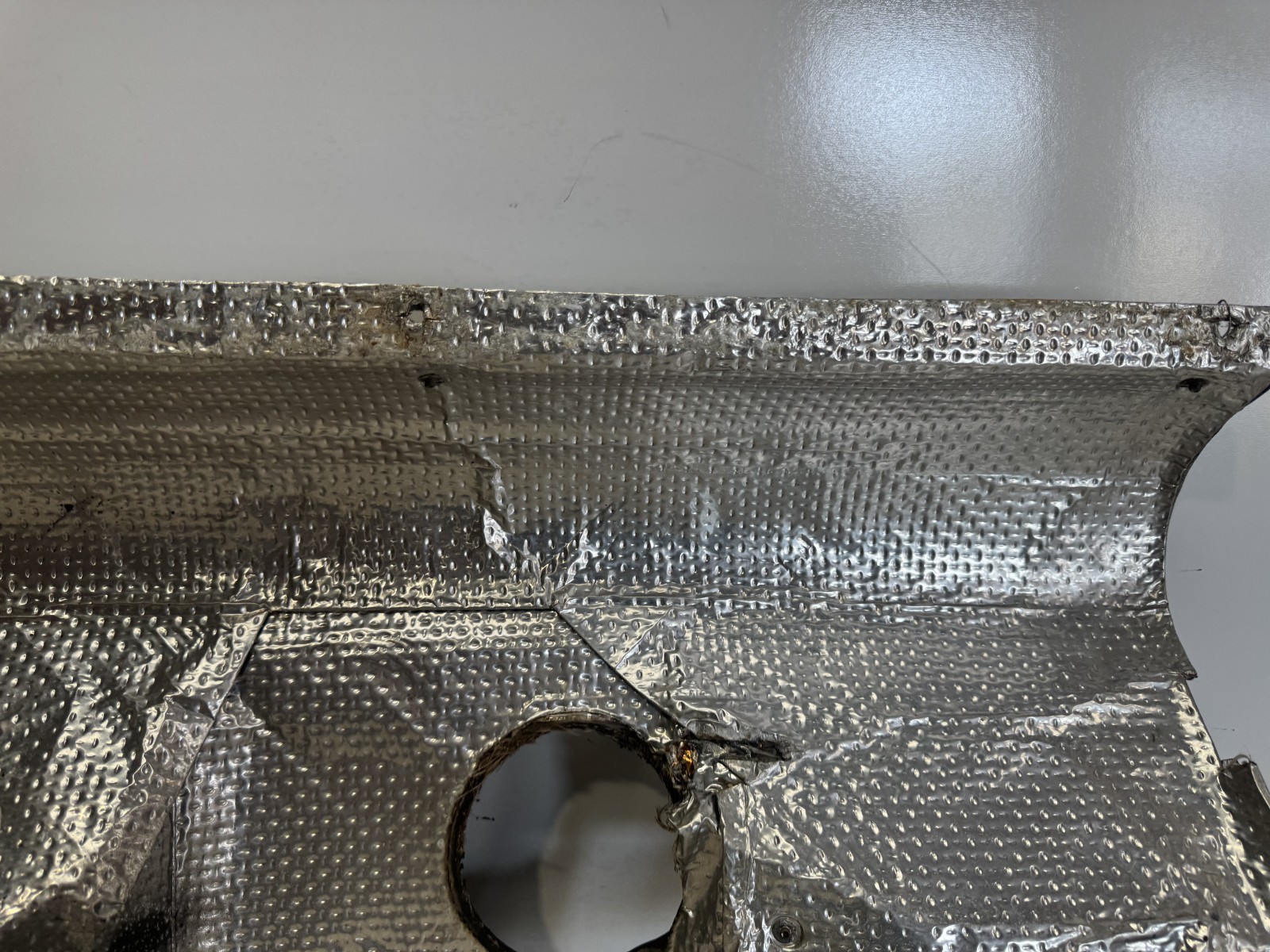 1999 FERRARI F355 CONVERTIBLE OEM U.S. LHD HEAT SHIELD INSULATION COVER