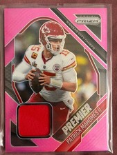 2025 Panini Prizm - Premier Jerseys Patrick Mahomes II #PJY-PMA Pink Prizm (MEM)