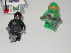 LEGO #79100 TMNT Kraang Lab Escape 91% complete