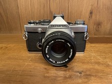  CLA'd : Near Mint   Olympus OM-2N Film Camera Zuiko Auto S 50mm F/1.8 Lens