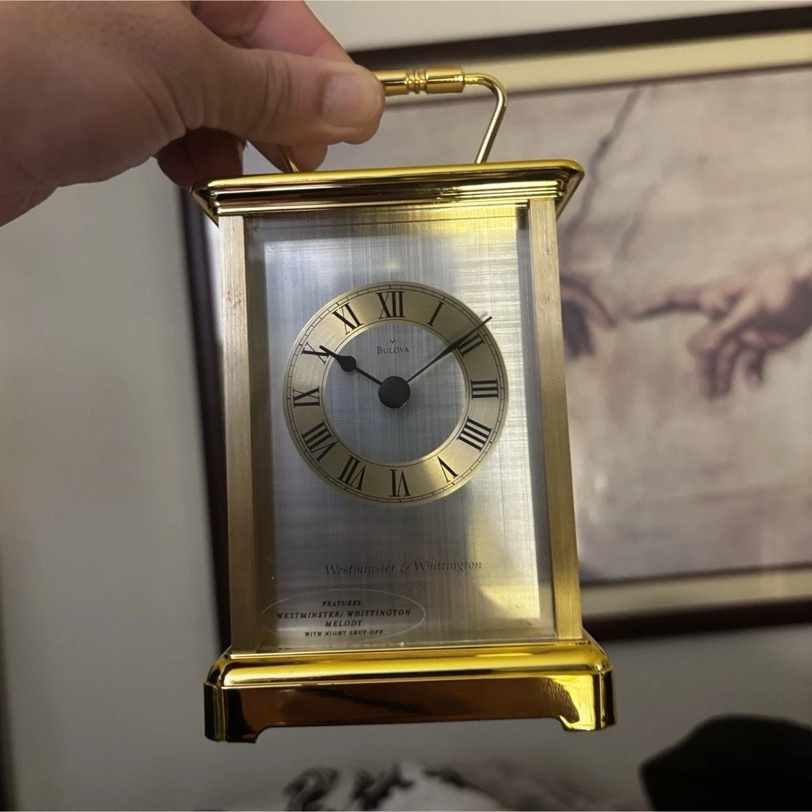bulova ウエストミンスター　アンティーク　置時計 Bulova Desk, Mantel & Shelf Clocks with Chimes for sale - eBay