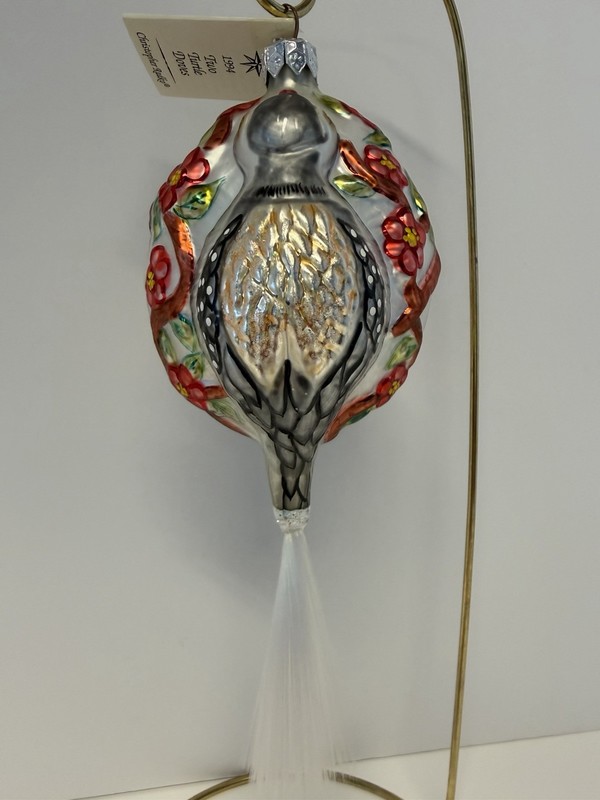 Christopher Radko 1994 Two Turtle Doves LTD Edition