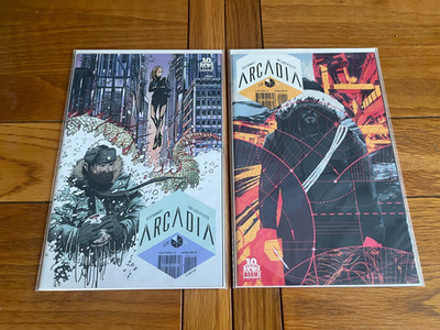 ARCADIA 1 (2 VARIANTS), 3, 4 & 5. NM COND (9.4 OR BETTER).  2015 SERIES.BOOM!