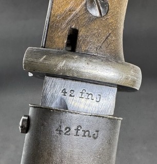 Original WW2 German K98 bayonet matching number fnj Alexander Coppel Gmbh