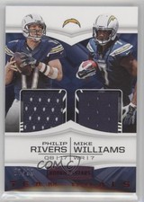 2017 Panini Rookies & Stars Team Duals 87/99 Mike Williams Philip Rivers #15 7gk