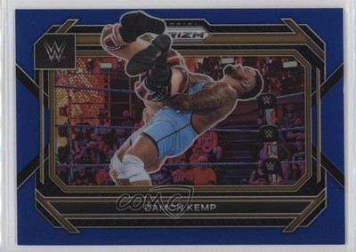 2023 Panini Prizm WWE Blue Prizm 48/199 Damon Kemp #50 12r5