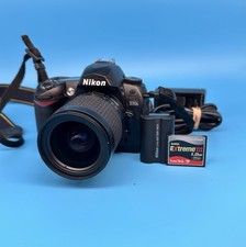 Nikon D D70s 6.1MP Digital SLR Camera With 28-100mm Lens, Charger & Memory Card