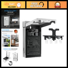 60 Amp AC Disconnect Switch Outdoor Waterproof Metal Box 120/240VAC Pull Out for