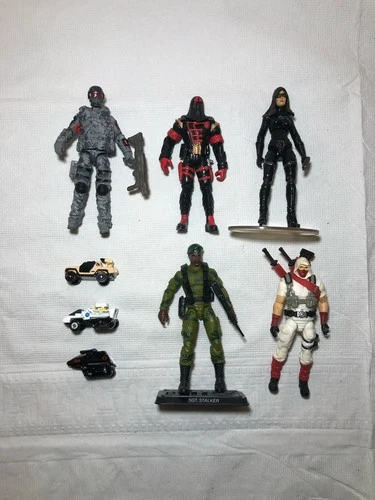 Gi joe Lot Cobra Commander Storm Shadow
