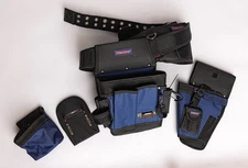 Westward Tool Belt Set w/ Pouches & Holster – Carpenter Contractor Rig
