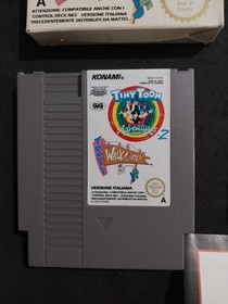 TINY TOON ADVENTURES 2 TROUBLE IN WACKLAND NINTENDO NES PAL A ITA GIG COMPLETO