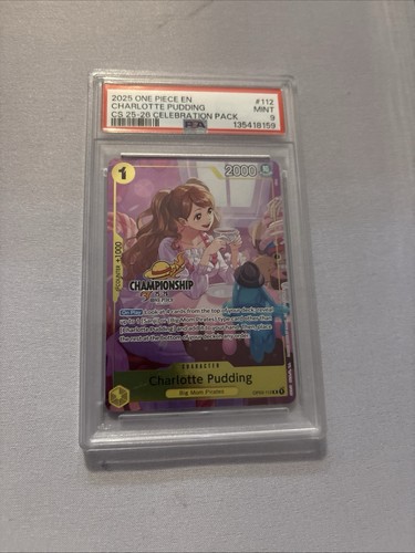 Charlotte Pudding (CS 25-26 Celebration Pack) graded PSA 9 for sale on eBay