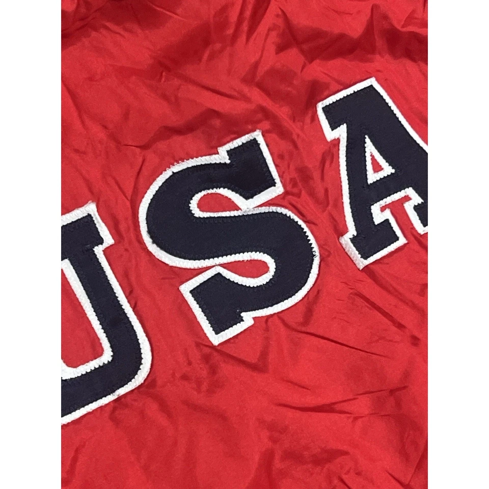 Chaqueta De Colección Años 80 Asics Nylon Roja EE. UU. Para Hombre Talla Grande Ropa Deportiva Japón Retro Foto 4 de 4