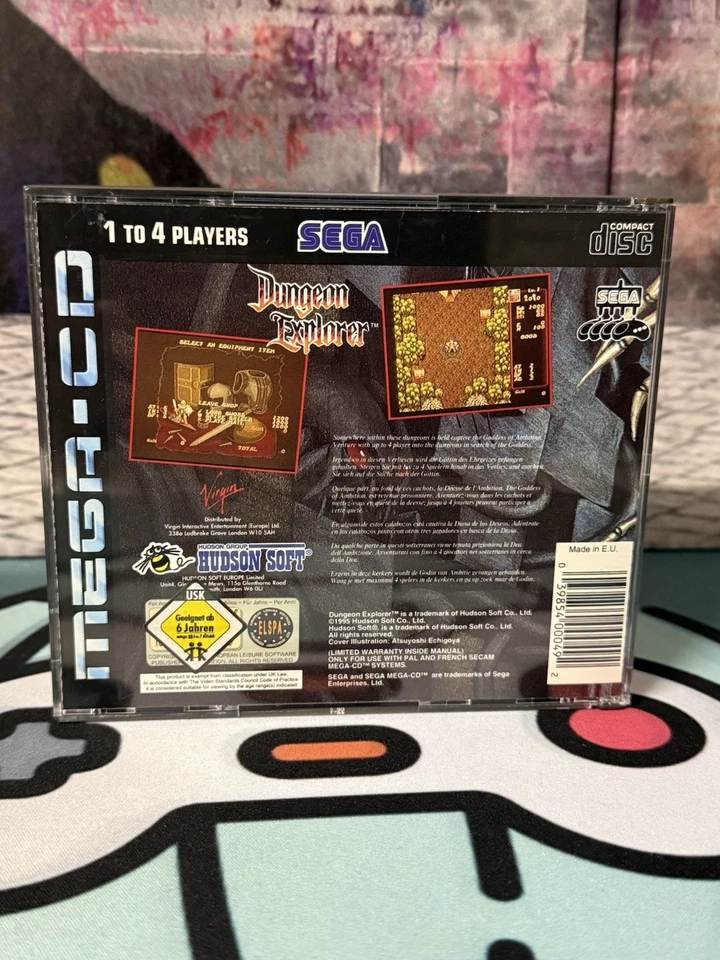 ## SEGA Mega-CD - Dungeon Explorer - Guter Zustand. Mit Anleitung/ Selten - Bild 2 von 4