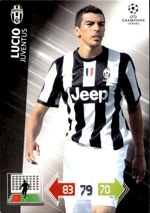 Card UEFA Champions League Adrenalyn XL Panini 2012/13 # L�cio Juventus
