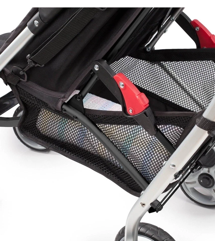 Cochecito de conveniencia Summer 32743 3dlite - negro mate usado limpio Foto 3 de 4