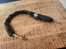 Astro Pneumatic Tool Air Body Saber Saw with flexible air hose attached