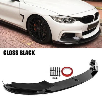 CELEPOIR FOR BMW F32 F33 F36 4 SERIES FRONT SPLITTER LIP DIFFUSER M PERFORMANCE 2014-2020