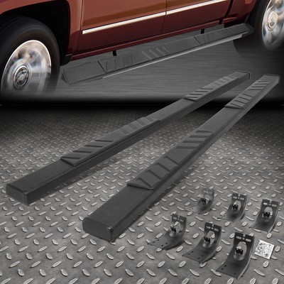 FOR 09-24 DODGE RAM 1500 2500 3500 EXTENDED CAB 5'' FLAT STEP BAR RUNNING BOARD
