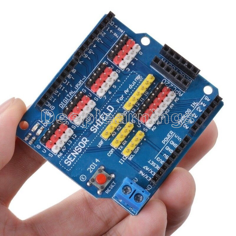 V5 Sensor Shield Expansion Board Shield For Arduino UNO R3 V5.0 Electric Module