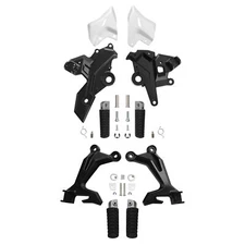 Driver Passenger Footrests Peg Bracket Fit For Kawasaki Ninja 650 Z650 2017-2025