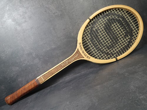 Snauwaert - W. Bungert - L3 - 4 3/8 - Tennisschläger Holz Racket - Vintage - RAR - Picture 4 of 21