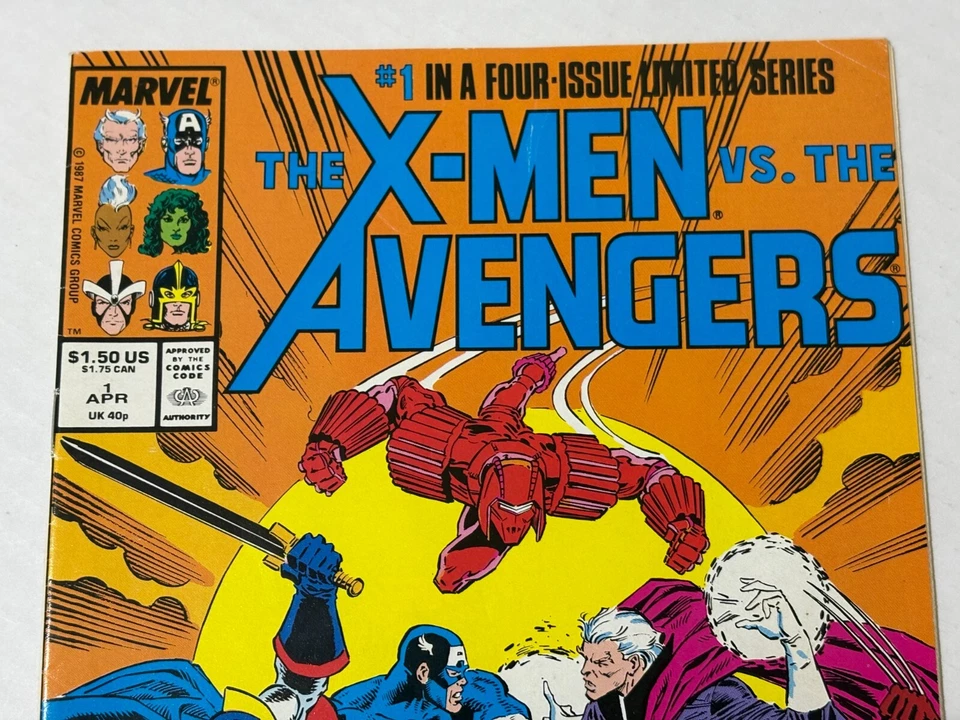 Lot of 2 (Complete Set 1&2) X-Men vs the Avengers Copper Age Comic Books - Image 2 of 4