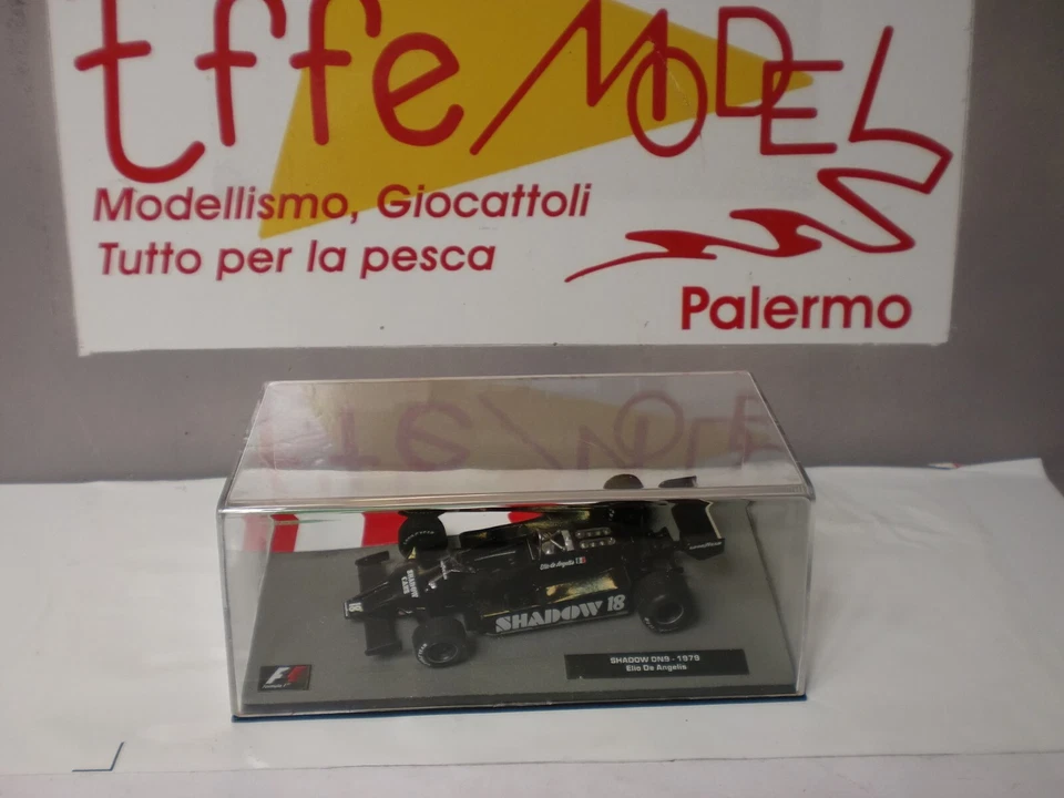 AUTO F1 1/43 - SHADOW DN9   n° 18   ELIO DE ANGELIS  1979 - SERIE EDICOLA - Immagine 2 di 2
