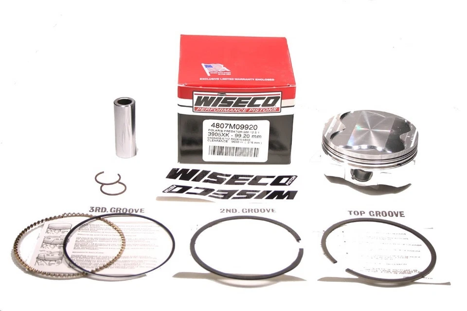 Polaris Predator 500, 2003-2007, Wiseco Std Piston Kit - 4807M09920 — 第 2/2 张图片