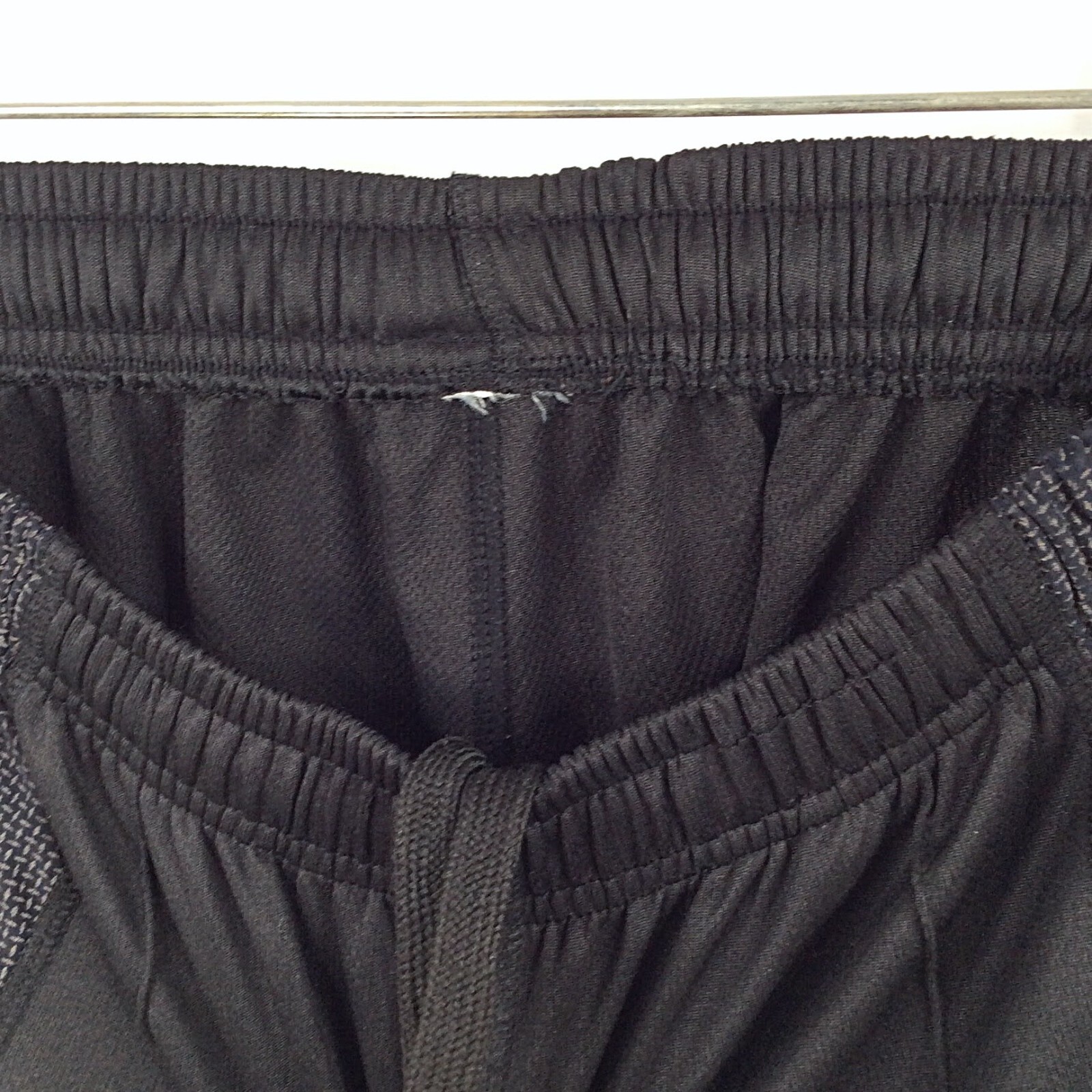 illumiNITE Track Pants Mens Size Small Black Drawstring Reflective Running