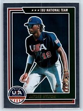 Jayden Hylton 2022 Panini USA Baseball Longevity (Retail Base) #58