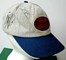 Vtg Emerson EGS Electrical Appleton Hat Cap Unknown Signed 5 Sports Signatures 