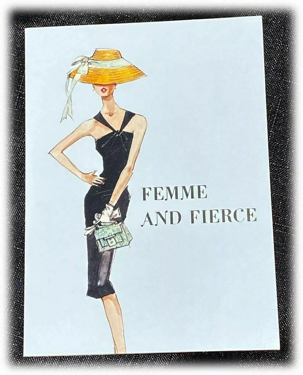 Femme and Fierce card