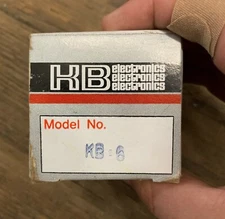 KB ELECTRONICS SOLID STATE MOTOR SWITCH KB-6 NEW IN BOX