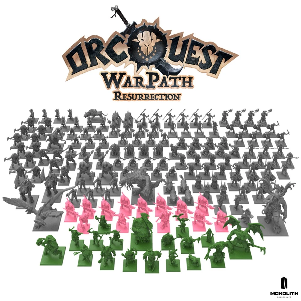 OrcQuest Warpath: Resurrection ALL-IN Pledge - English - Monolith - NEW, SEALED - Image 4 of 4