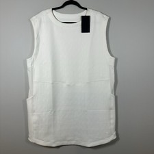 NWT Bad Birdie XLarge Cattail Whisper White Mirabel Capsleeve Golf Dress