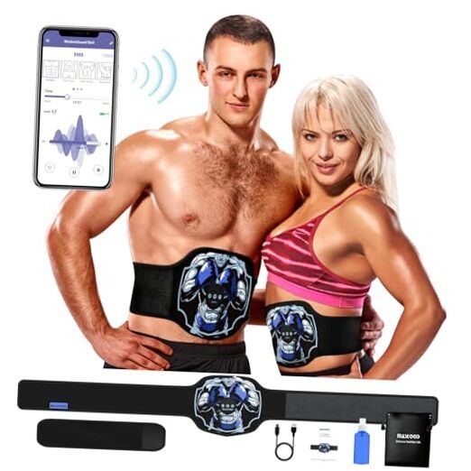 Abs Stimulator, Electronic Abs Toning Training Belt Muscle Machine