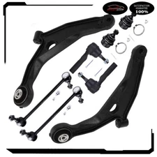 8Pcs Front Lower Tie Rod End Control Arm w Ball Joints For 2009-15 Dodge Journey