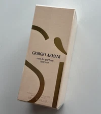 Giorgio Armani Si eau de Parfum Intense Refillable Spray for Women 3.4 oz Sealed