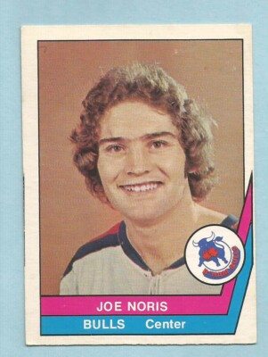 1977-78 O-Pee-Chee OPC WHA Hockey Joe Noris #5 Cincinnati Stingers NMT+